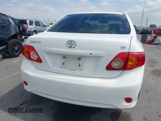 2009 Toyota Corolla with VIN JTDBL40E09J038659, listed as a IAAI auction lot 41889170 with 193,008 mi miles. Bid and sale history available at carsss.com. Image 16.