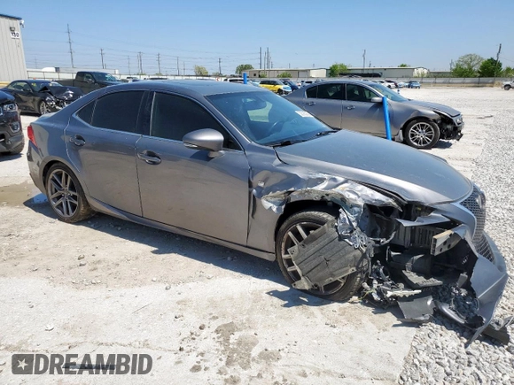 2015 Lexus IS 350 with VIN JTHBE1D27F5017920, listed as a Copart auction lot 52095265 with 114,011 mi miles and Salvage title. Bid and sale history available at DreamBid. Image 4.