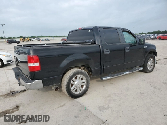 2008 Ford F-150 XL with VIN 1FTRW12W58FC06095, listed as a Copart auction lot 54943145 with 254,495 mi miles and Salvage title. Bid and sale history available at DreamBid. Image 3.