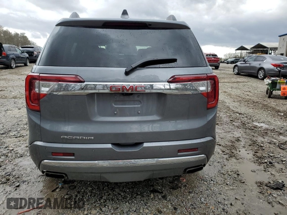 2020 GMC Acadia Denali with VIN 1GKKNPLS2LZ160451, listed as a Copart auction lot 47613745 with 53,214 mi miles and Salvage title. Bid and sale history available at DreamBid. Image 6.