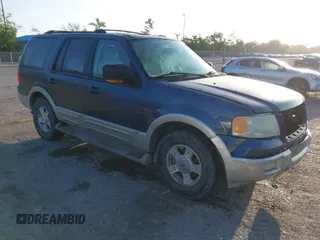 2005 Ford Expedition Eddie Bauer с VIN 1FMFU17505LA92105, выставлен на аукционе IAAI как лот 41963131 с пробегом 179 104 миль миль и . История ставок и продаж доступна на DreamBid. Изображение 1.