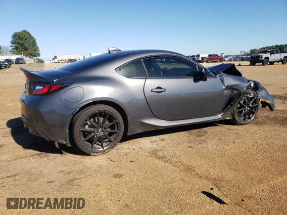 2023 Toyota GR86 Premium with VIN JF1ZNBF13P8766827, listed as a Copart auction lot 81281844 with 10,760 mi miles and Salvage Title. Bid and sale history available at carsss.com. Image 3.