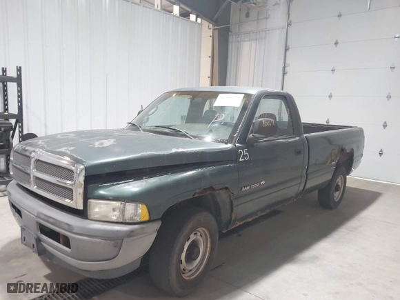 2000 Dodge Ram 1500 Work Special with VIN 1B7HC16XXYS595802, listed as a IAAI auction lot 41389779 with 88,323 mi miles. Bid and sale history available at carsss.com. Image 2.