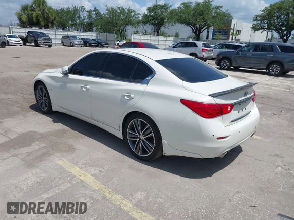 2017 Infiniti Q50 Signature Edition with VIN JN1EV7AP5HM741649, listed as a IAAI auction lot 42500627 with 100,239 mi miles and . Bid and sale history available at DreamBid. Image 3.
