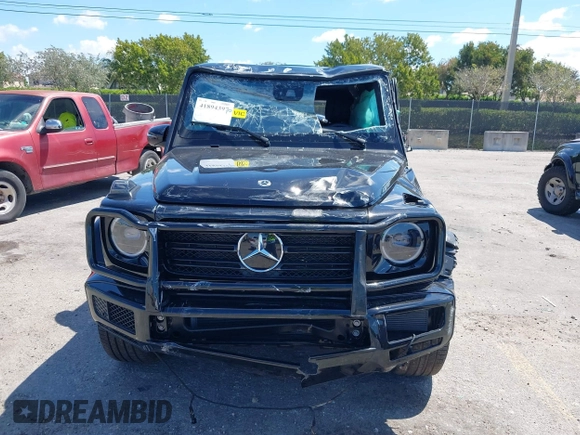 2024 Mercedes-Benz G 550 with VIN W1NYC6BJ6RX510367, listed as a IAAI auction lot 41894397 with 4,886 mi miles and . Bid and sale history available at DreamBid. Image 12.