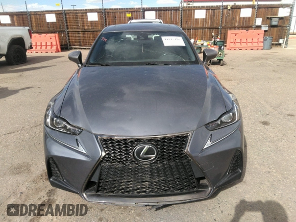 2017 Lexus IS with VIN JTHCM1D24H5019828, listed as a IAAI auction lot 41915496 with 63,948 mi miles. Bid and sale history available at carsss.com. Image 12.
