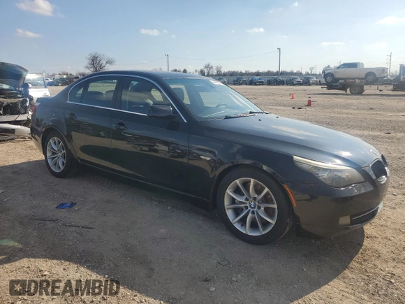 2008 BMW 5 Series 550i with VIN WBANW53568CT49017, listed as a Copart auction lot 44167845 with 159,396 mi miles and Salvage Title. Bid and sale history available at carsss.com. Image 4.