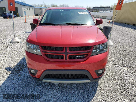 2017 Dodge Journey GT with VIN 3C4PDCEG3HT702015, listed as a Copart auction lot 54240845 with 83,968 mi miles and Salvage title. Bid and sale history available at DreamBid. Image 5.