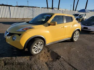 2015 Nissan Juke S with VIN JN8AF5MV7FT557389, listed as a Copart auction lot 88115795 with 113,471 mi miles and Salvage Title. Bid and sale history available at carsss.com. Image 1.