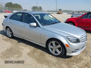 2011 Mercedes-Benz C-Class C 300 Sport with VIN WDDGF5EB0BR154345, listed as a IAAI auction lot 41918005 with 49,380 mi miles. Bid and sale history available at carsss.com. Image 1.