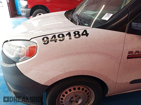 2019 Ram ProMaster City Cargo Tradesman z VIN ZFBHRFAB6K6M61931, wystawiony jako IAAI lot #42570041 z przebiegiem 152 309 mil mil oraz . Historia ofert i sprzedaży dostępna na DreamBid. Obrazek 15.