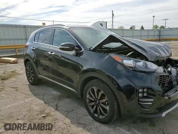 2018 Kia Sportage EX with VIN KNDPN3AC9J7398389, listed as a Copart auction lot 55902125 with 154,786 mi miles and Salvage title. Bid and sale history available at DreamBid. Image 14.