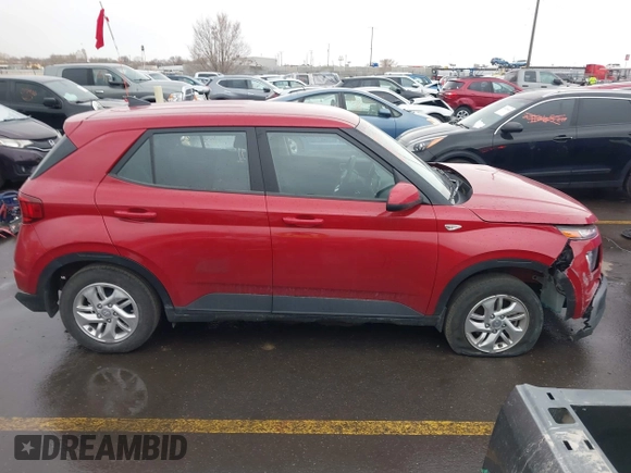2022 Hyundai Venue SE with VIN KMHRB8A39NU198114, listed as a IAAI auction lot 41538049 with 39,523 mi miles and . Bid and sale history available at DreamBid. Image 13.