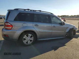 2009 Mercedes-Benz GL-Class 4.6L with VIN 4JGBF71E89A443672, listed as a Copart auction lot 74811504 with 173,525 mi miles and Salvage Title. Bid and sale history available at carsss.com. Image 3.