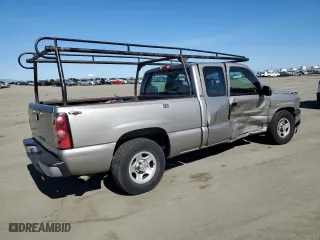 2003 Chevrolet Silverado 1500 Work Truck with VIN 2GCEC19X331250599, listed as a Copart auction lot 46115625 with 196,866 mi miles and Salvage Title. Bid and sale history available at carsss.com. Image 3.