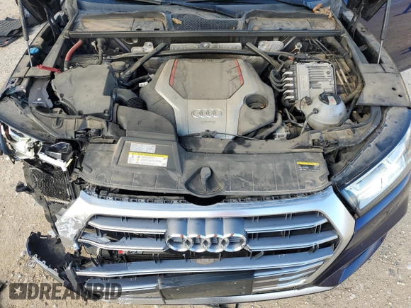 2018 Audi SQ5 Prestige with VIN WA1C4AFY8J2223987, listed as a Copart auction lot 70592134 with 39,435 mi miles and Salvage Title. Bid and sale history available at DreamBid. Image 14.
