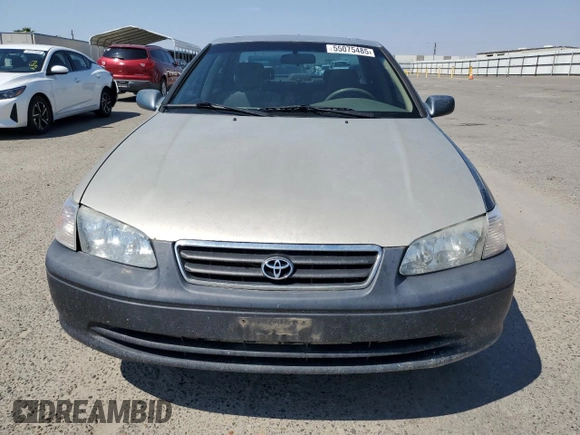 2000 Toyota Camry CE with VIN JT2BG22K9Y0521639, listed as a Copart auction lot 55075485 with 248,460 mi miles and Salvage Title. Bid and sale history available at carsss.com. Image 5.