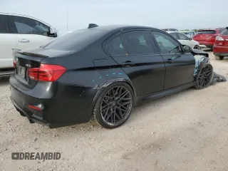 2016 BMW M3 z VIN WBS8M9C54G5E68129, wystawiony jako Copart lot #50089505 z przebiegiem 56 321 mil mil oraz Szkoda całkowita • Salvage title. Historia ofert i sprzedaży dostępna na DreamBid. Obrazek 3.