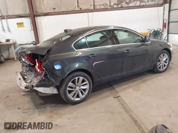 2016 Buick Regal Premium II with VIN 2G4GS5GX9G9145025, listed as a IAAI auction lot 41335549 with 80,446 mi miles. Bid and sale history available at carsss.com. Image 4.