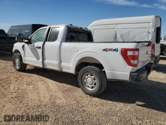 2022 Ford F-150 XL with VIN 1FTFX1E53NKE16829, listed as a Copart auction lot 45038885 with Not provided miles and Salvage title. Bid and sale history available at DreamBid. Image 2.