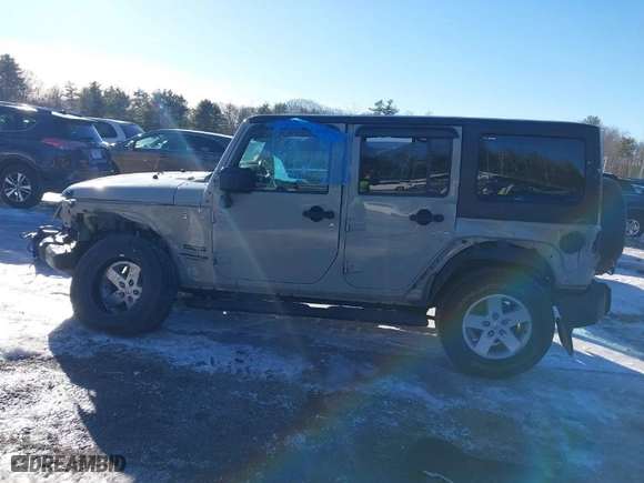 2018 Jeep Wrangler JK Unlimited Sport S with VIN 1C4BJWDG7JL890965, listed as a IAAI auction lot 41511244 with NaN miles. Bid and sale history available at carsss.com. Image 15.