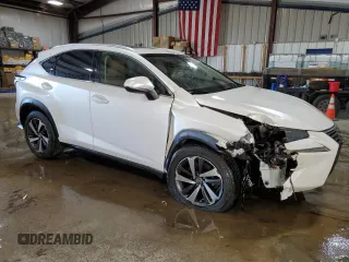 2018 Lexus NX with VIN JTJBARBZXJ2161979, listed as a Copart auction lot 48890045 with 86,590 mi miles and Salvage Title. Bid and sale history available at carsss.com. Image 4.
