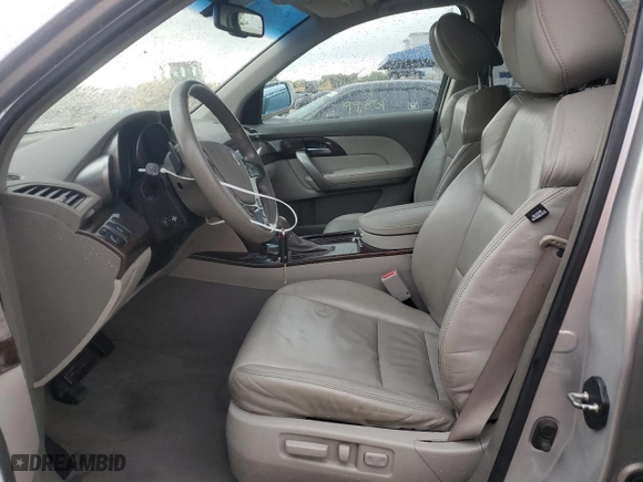 2012 Acura MDX Tech Pkg with VIN 2HNYD2H35CH514082, listed as a Copart auction lot 50593215 with 133,883 mi miles and Salvage Title. Bid and sale history available at carsss.com. Image 7.
