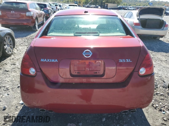 2006 Nissan Maxima 3.5 SE with VIN 1N4BA41E96C816189, listed as a Copart auction lot 74617644 with 89,012 mi miles and Salvage Title. Bid and sale history available at carsss.com. Image 6.