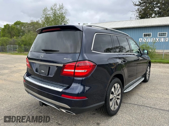 2019 Mercedes-Benz GLS 450 z VIN 4JGDF6EE6KB216140, wystawiony jako Copart lot #58236845 z przebiegiem 149 699 mil mil oraz Czysty tytuł • Clean title. Historia ofert i sprzedaży dostępna na DreamBid. Obrazek 4.