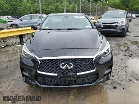 2017 Infiniti QX30 Sport with VIN SJKCH5CP1HA037086, listed as a Copart auction lot 53466314 with 68,899 mi miles and Salvage Title. Bid and sale history available at carsss.com. Image 5.
