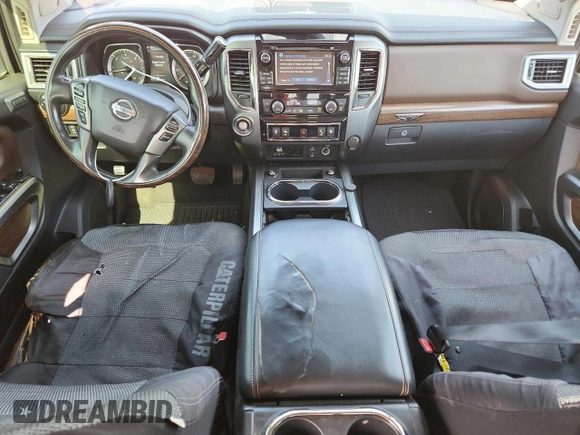 2016 Nissan Titan SV with VIN 1N6BA1F24GN511628, listed as a Copart auction lot 62965815 with 216,041 mi miles and Clean title. Bid and sale history available at DreamBid. Image 8.