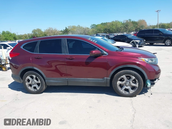 2017 Honda CR-V EX with VIN 7FARW1H51HE007293, listed as a IAAI auction lot 41768836 with 86,553 mi miles. Bid and sale history available at carsss.com. Image 14.