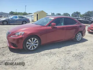 2014 Lexus IS 250 with VIN JTHBF1D21E5015320, listed as a Copart auction lot 63400775 with 123,462 mi miles and Salvage title. Bid and sale history available at DreamBid. Image 1.