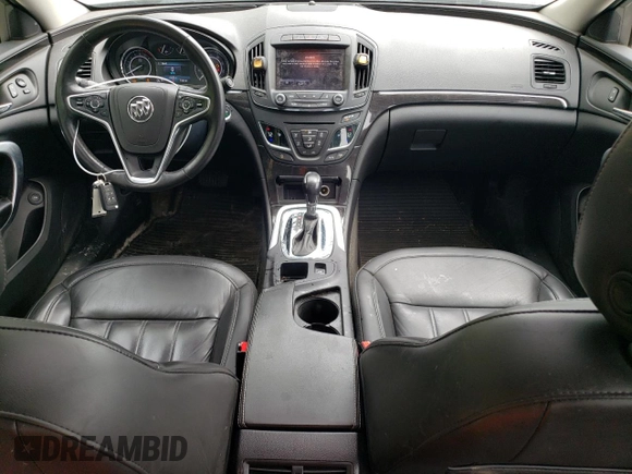 2015 Buick Regal Premium I with VIN 2G4GN5EX1F9156500, listed as a Copart auction lot 58484775 with 114,379 mi miles and Salvage title. Bid and sale history available at DreamBid. Image 8.