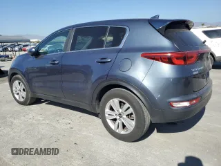 2018 Kia Sportage LX with VIN KNDPM3AC9J7321380, listed as a Copart auction lot 46632385 with 120,185 mi miles and Salvage Title. Bid and sale history available at carsss.com. Image 2.