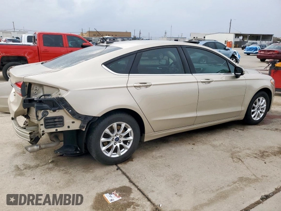 2017 Ford Fusion S with VIN 3FA6P0G76HR231754, listed as a Copart auction lot 47187905 with 92,253 mi miles and Clean Title. Bid and sale history available at carsss.com. Image 3.