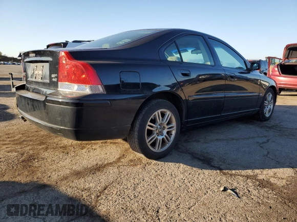 2006 Volvo S60 2.5T with VIN YV1RH592462551637, listed as a Copart auction lot 48795315 with 169,073 mi miles and Salvage Title. Bid and sale history available at carsss.com. Image 3.