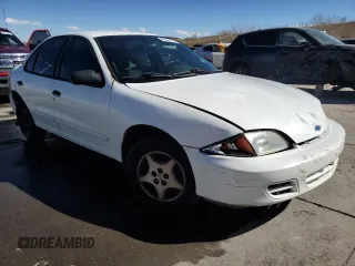 2002 Chevrolet Cavalier with VIN 1G1JC524X27120965, listed as a Copart auction lot 45682775 with 248,763 mi miles and Salvage Title. Bid and sale history available at DreamBid. Image 4.