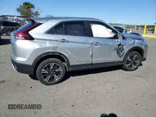 2023 Mitsubishi Eclipse Cross SE with VIN JA4ATWAA7PZ033857, listed as a Copart auction lot 50654575 with Not provided miles and Salvage title. Bid and sale history available at DreamBid. Image 3.