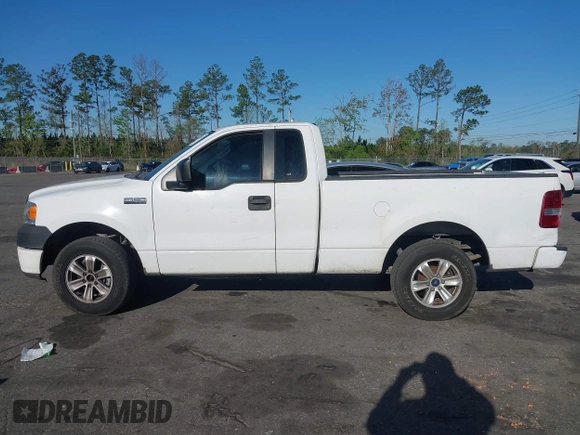 2007 Ford F-150 XL with VIN 1FTRF12237NA38894, listed as a IAAI auction lot 41834362 with 392,011 mi miles. Bid and sale history available at carsss.com. Image 14.