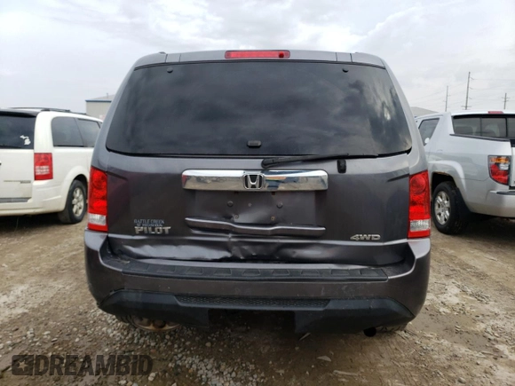 2015 Honda Pilot LX with VIN 5FNYF4H25FB066830, listed as a Copart auction lot 53032695 with 123,208 mi miles and Clean Title. Bid and sale history available at DreamBid. Image 6.