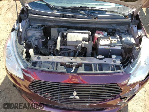 2017 Mitsubishi Mirage G4 ES with VIN ML32F3FJ6HH004840, listed as a Copart auction lot 48561124 with 42,150 mi miles. Bid and sale history available at carsss.com. Image 11.