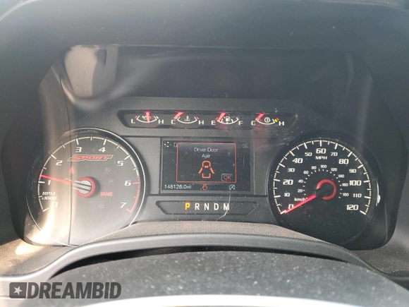2018 Ford F-150 XL with VIN 1FTEW1EP7JFE27710, listed as a Copart auction lot 58837255 with 148,126 mi miles and Clean title. Bid and sale history available at DreamBid. Image 9.