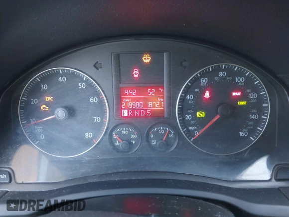 2007 Volkswagen Jetta 2.5 z VIN 3VWRG71K37M029136, wystawiony jako IAAI lot #41291108 z przebiegiem 219 980 mil mil oraz . Historia ofert i sprzedaży dostępna na DreamBid. Obrazek 7.