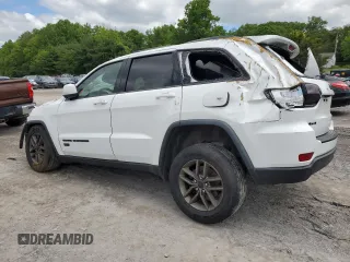 2016 Jeep Grand Cherokee Laredo with VIN 1C4RJFAG5GC399631, listed as a Copart auction lot 55294584 with 0 mi miles and Non Repairable. Bid and sale history available at carsss.com. Image 2.