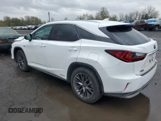2017 Lexus RX 450h z VIN 2T2BGMCA8HC019280, wystawiony jako Copart lot #51583895 z przebiegiem 38 881 mil mil oraz Szkoda całkowita • Salvage title. Historia ofert i sprzedaży dostępna na DreamBid. Obrazek 2.