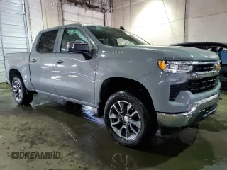 2024 Chevrolet Silverado 1500 LT with VIN 3GCPDKEK0RG282545, listed as a Copart auction lot 44367815 with 11,018 mi miles and Salvage Title. Bid and sale history available at carsss.com. Image 4.