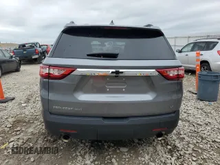 2021 Chevrolet Traverse LT Cloth with VIN 1GNEVGKW6MJ103139, listed as a Copart auction lot 69636174 with 45,818 mi miles and Salvage Title. Bid and sale history available at carsss.com. Image 6.
