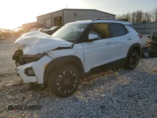 2021 Chevrolet TrailBlazer LT with VIN KL79MPSLXMB078367, listed as a Copart auction lot 48801295 with 56,609 mi miles and Non Repairable. Bid and sale history available at carsss.com. Image 1.