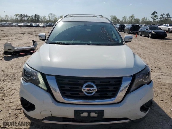 2020 Nissan Pathfinder S with VIN 5N1DR2AN4LC629238, listed as a Copart auction lot 50242925 with 63,114 mi miles and Salvage Title. Bid and sale history available at carsss.com. Image 5.